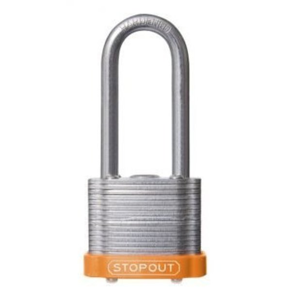 Accuform STOPOUT LAMINATED STEEL PADLOCKS KDL907OR KDL907OR